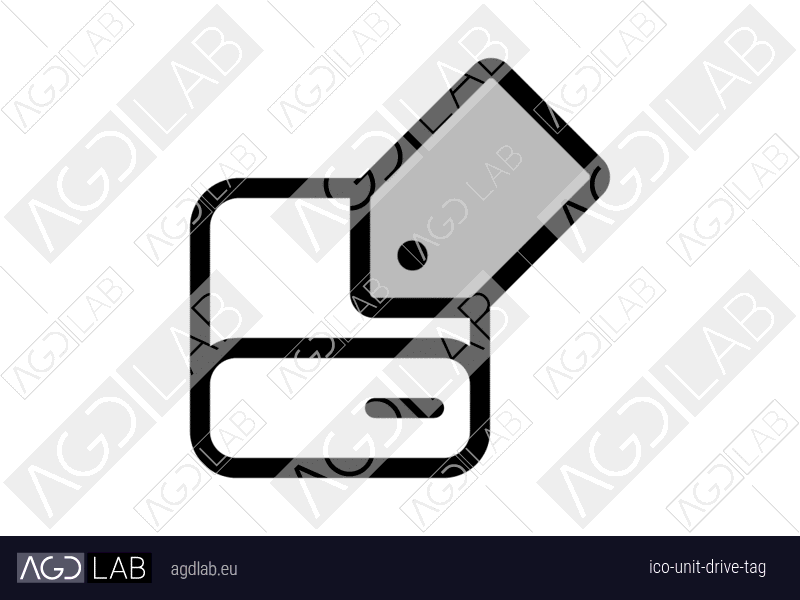 Unit drive tag icon