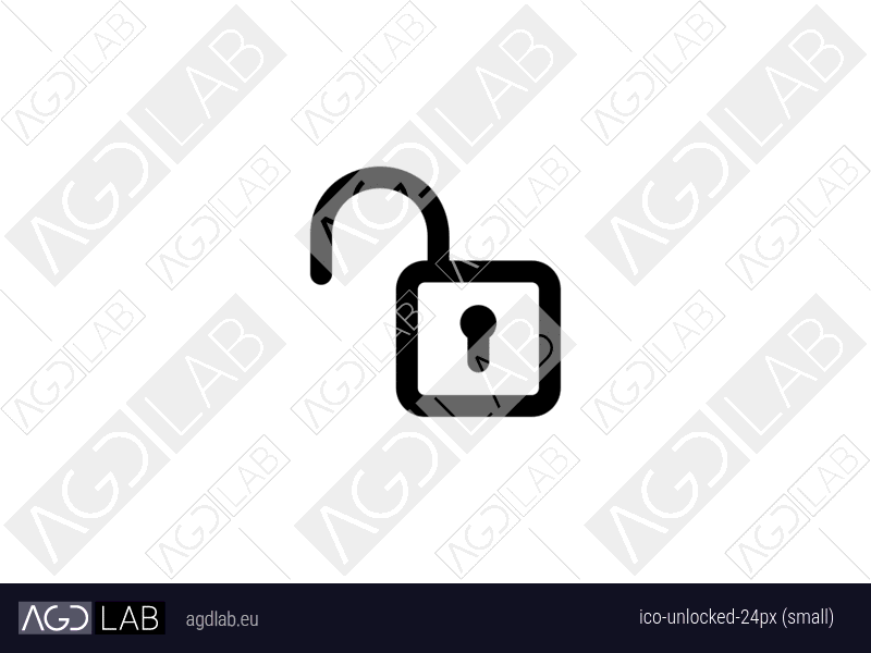 Unlocked 24px (small) icon
