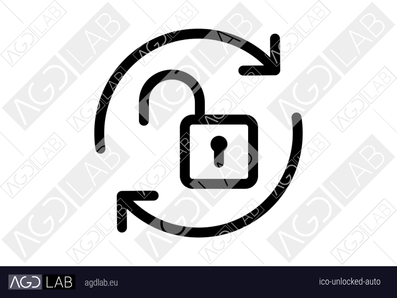 Unlocked auto icon