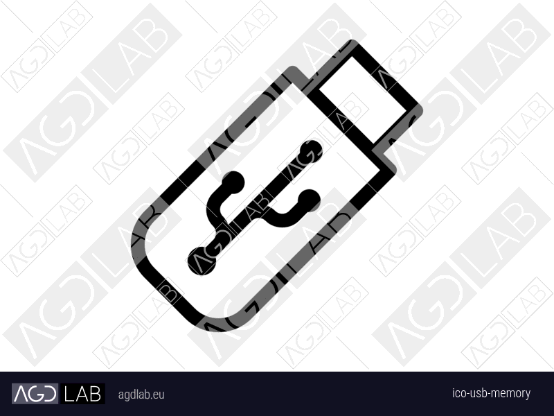USB memory icon
