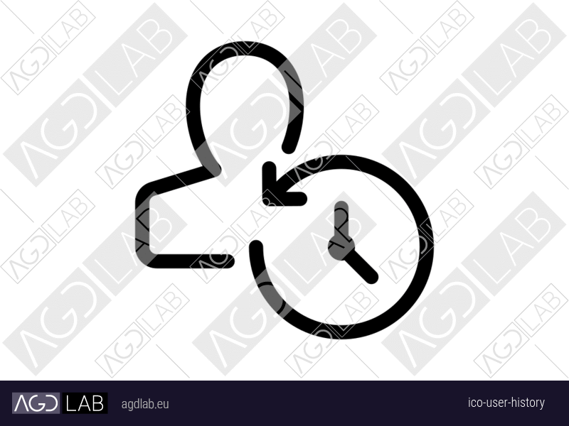 User history icon