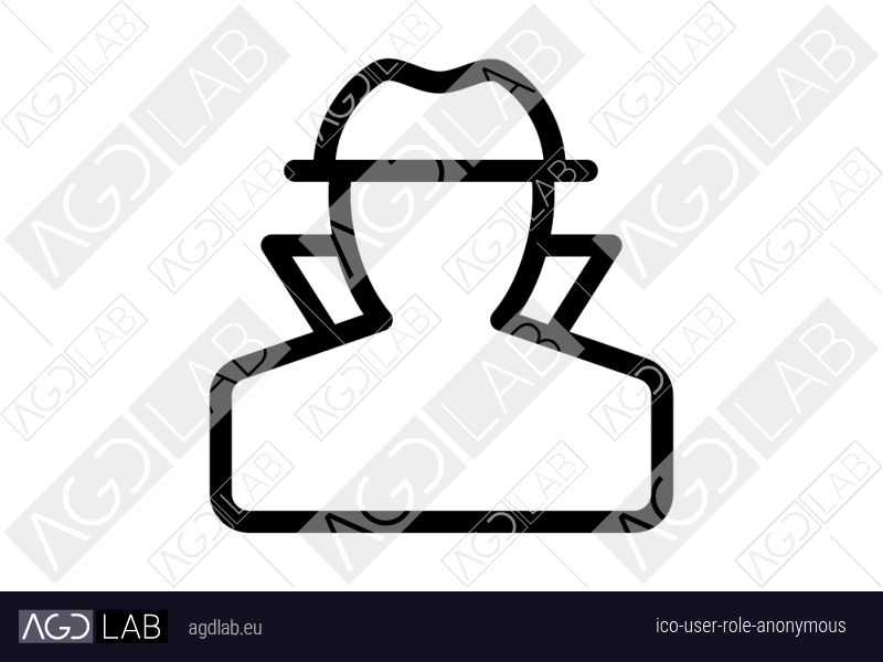 User role anonymous icon