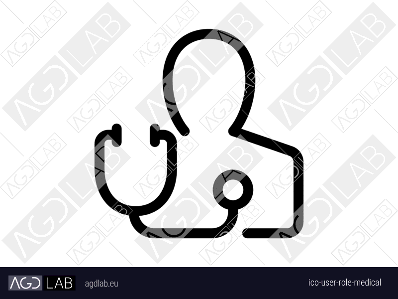 User role medical icon