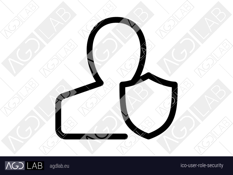 User role security icon