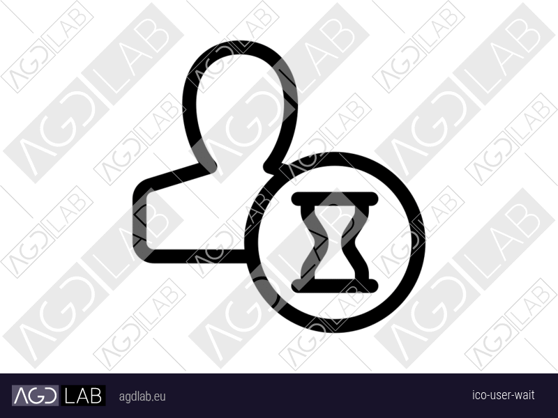 User wait icon
