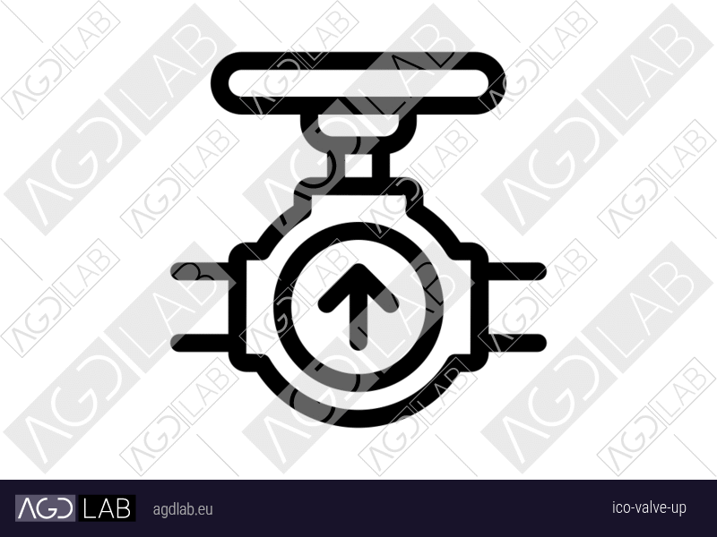 Valve up icon