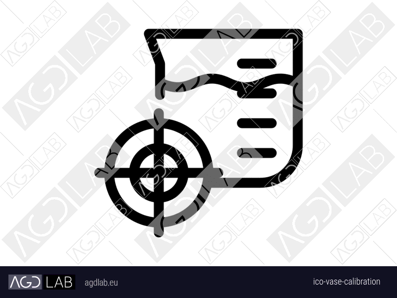 Vase calibration icon