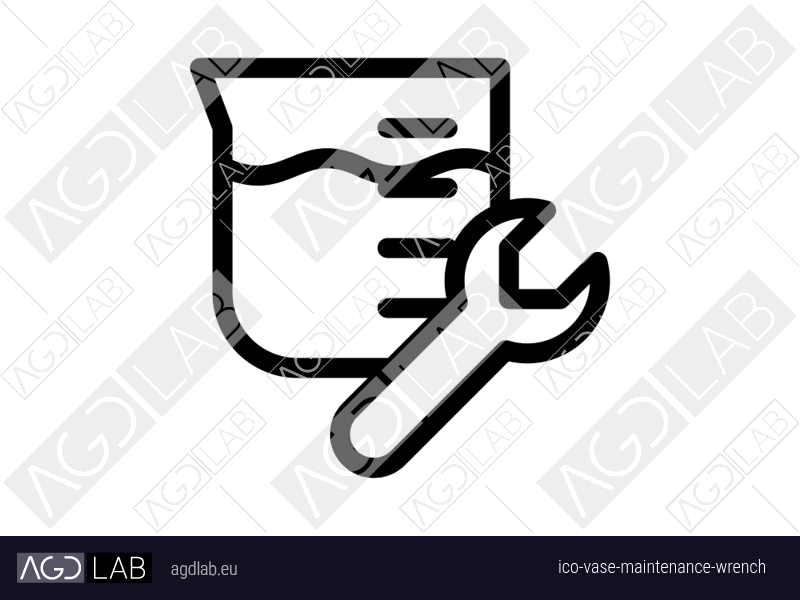 Vase maintenance wrench icon