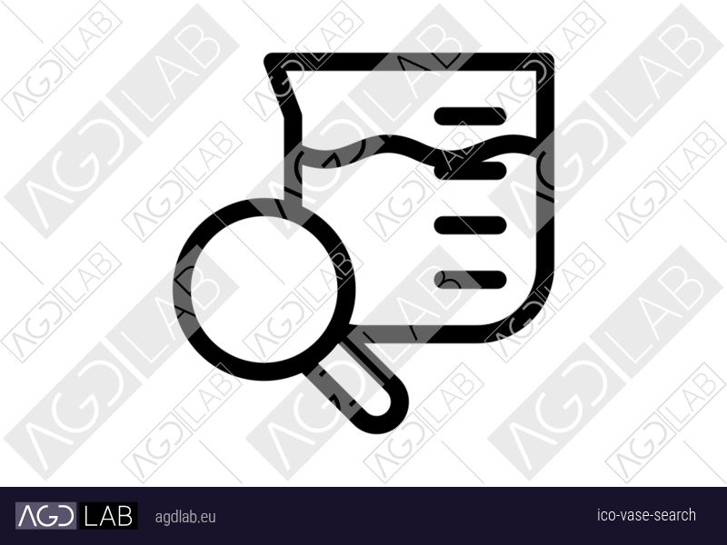 Vase search icon