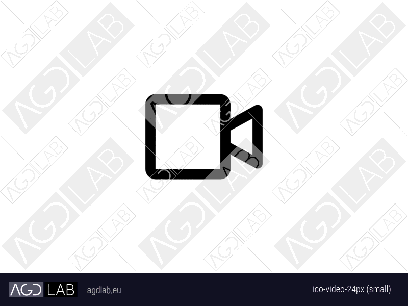 Video 24px (small) icon