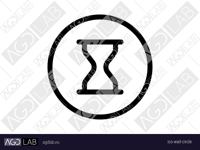Wait circle icon