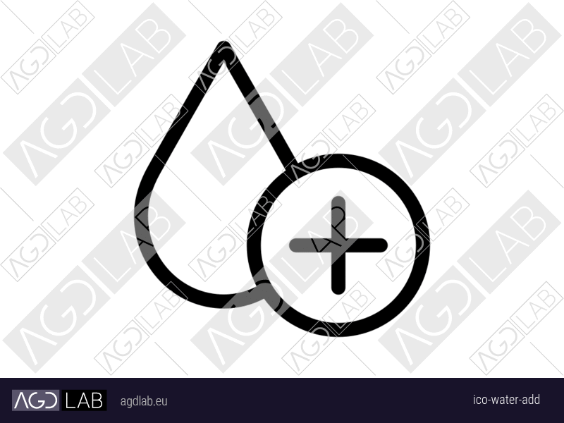 Water add icon