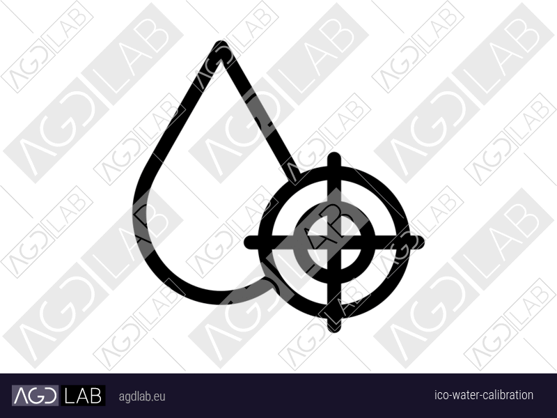 Water calibration icon