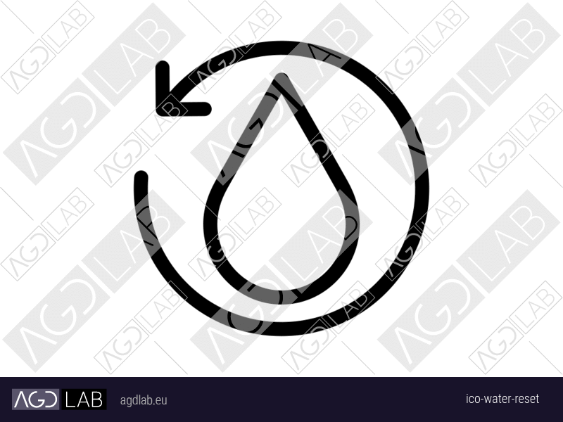 Water reset icon
