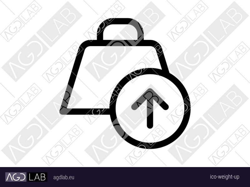 Weight up icon