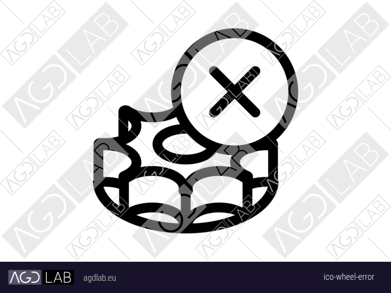 Wheel error icon