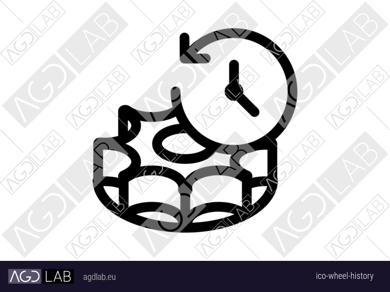 Wheel history icon