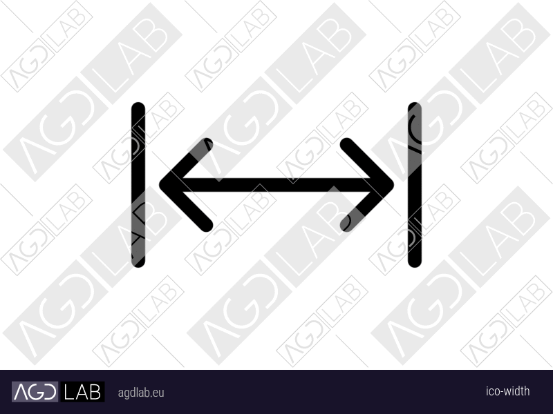 Width icon
