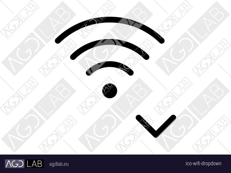 Wifi dropdown icon