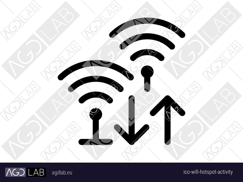 Wifi hotspot activity icon