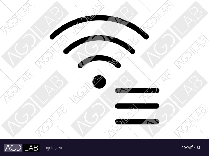 Wifi list icon