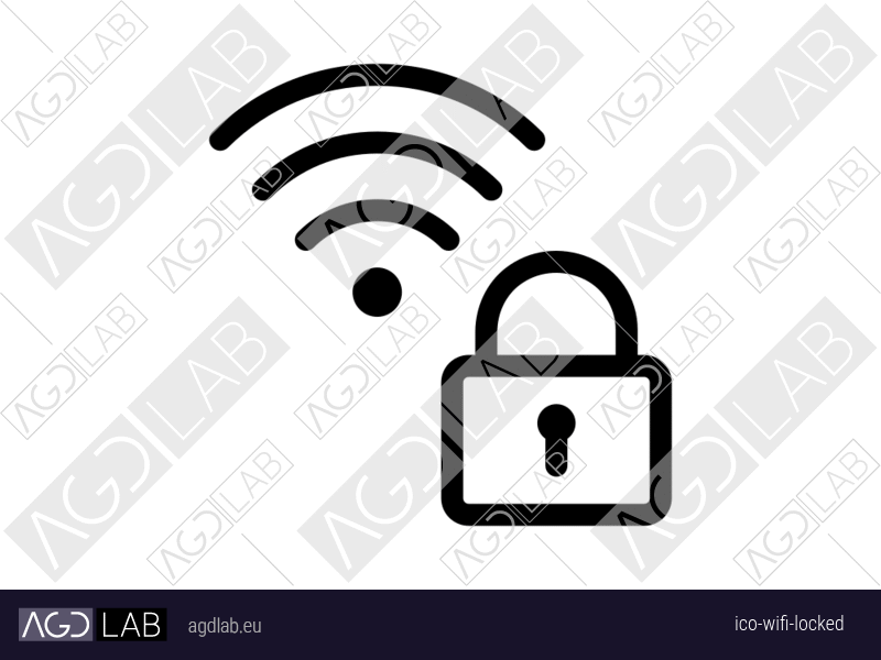 Wifi locked icon