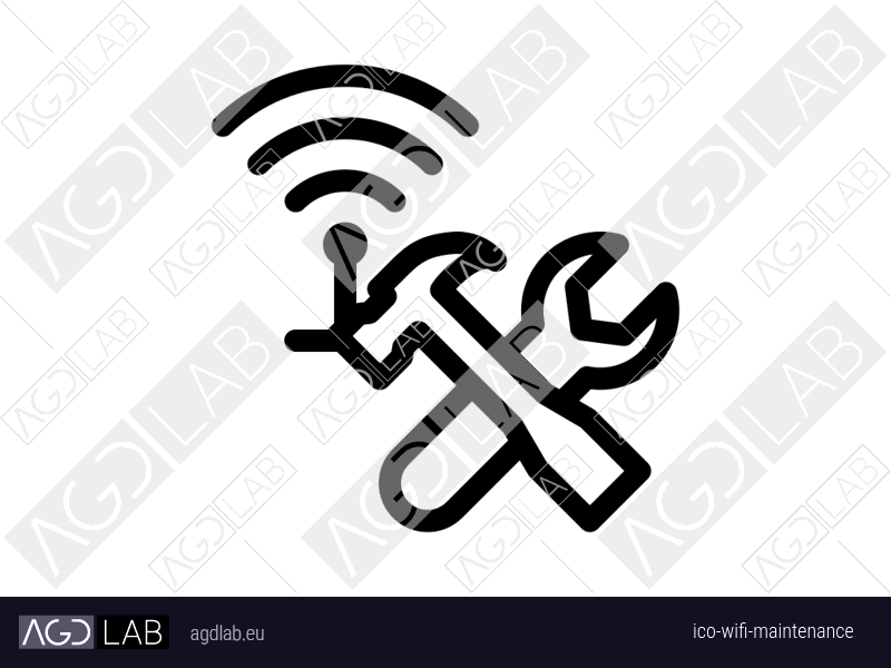 Wifi maintenance icon