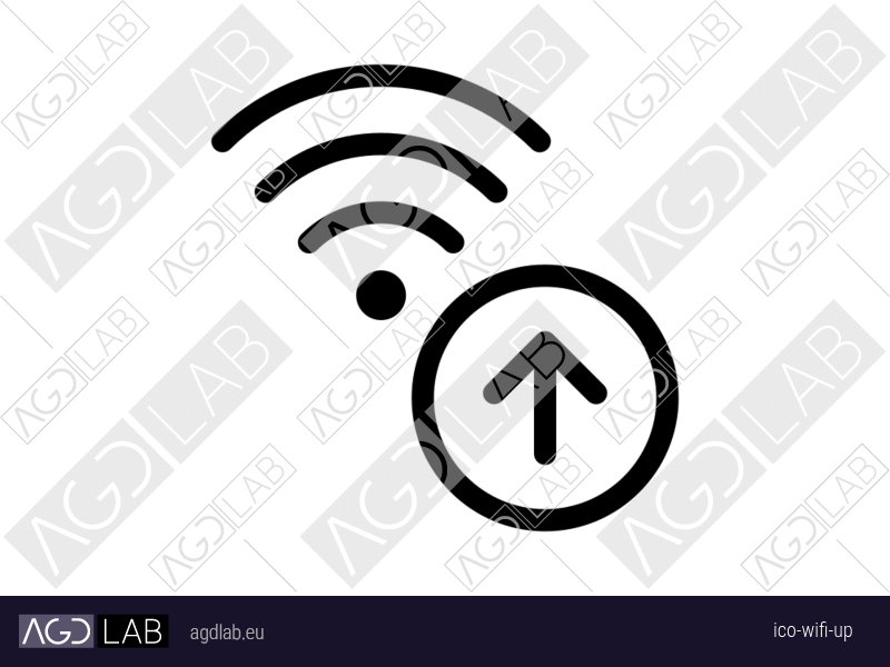Wifi up icon