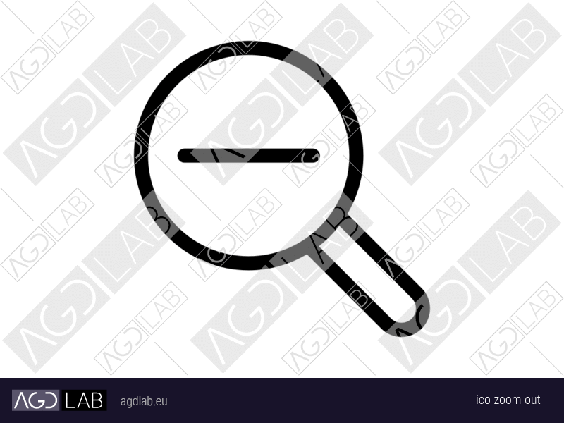 Zoom out icon